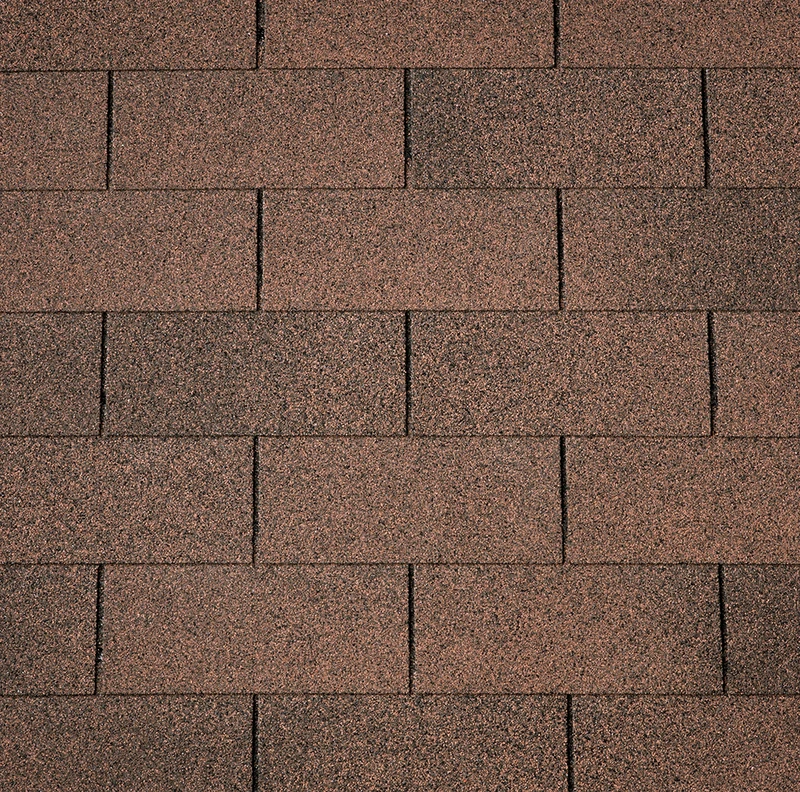 Битумная черепица IKO Superglass 3T без тени 07 Dual Brown