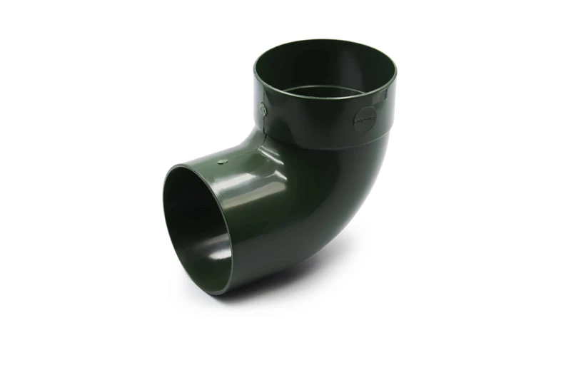 Отвод одномуфтовый RainWay система 130/100 87° RAL 6009 Зеленый