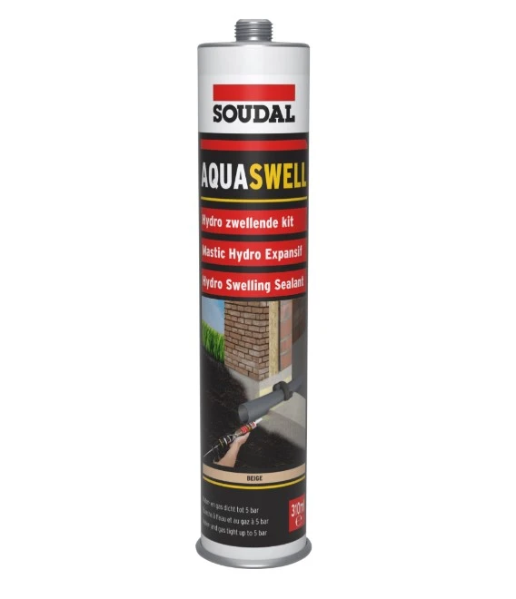 PROF Герметик полиуретановый Soudal Aquaswell 300мл