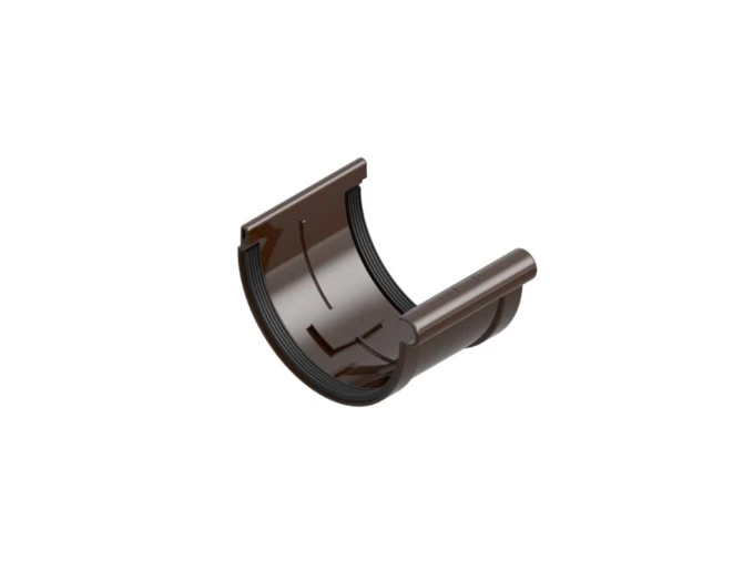 Муфта желоба Ines система 120/80 RAL 8017 Коричневый (67-032)