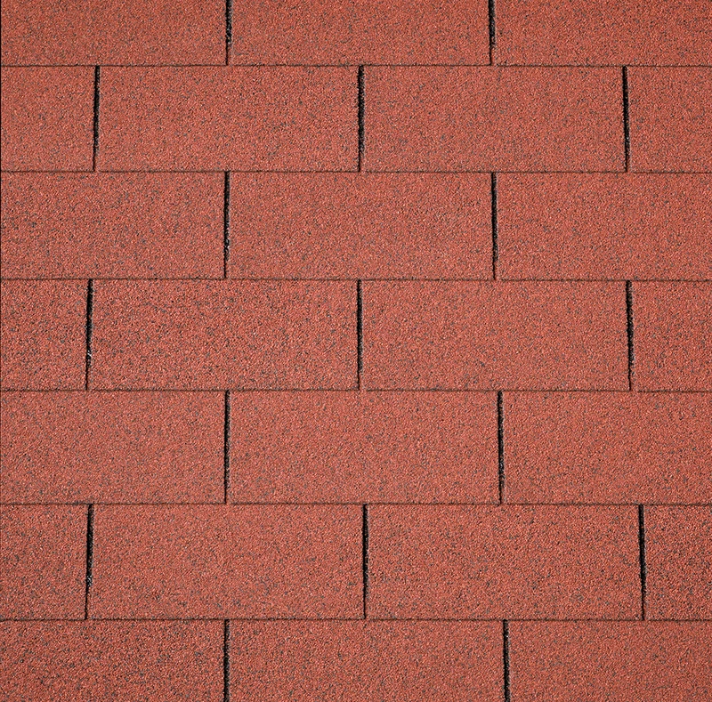 Битумная черепица IKO Superglass 3T без тени 10 Tile Red