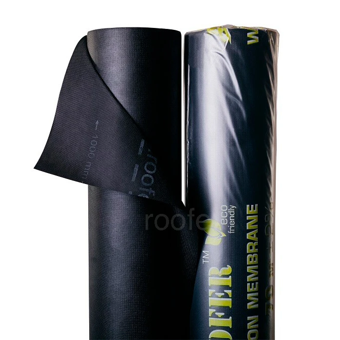 Ветроизоляционная мембрана ROOFER W90 1,6х43,75м