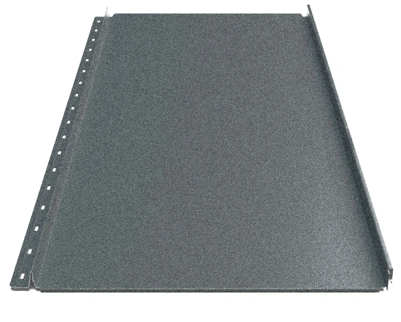 Клікфальц Будсервіс "Преміум" Relief iceCrystal mat Thyssen krupp 0.50 mm RAL 7016 Графіт