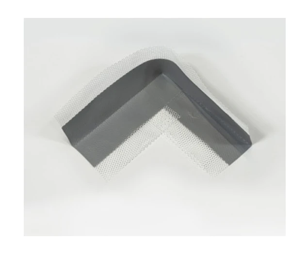 Еластичний внутрішній кут для гідроізоляції TEKNO Teknomer PVC Champer Tapes 120/70 (standart) 140х140 мм