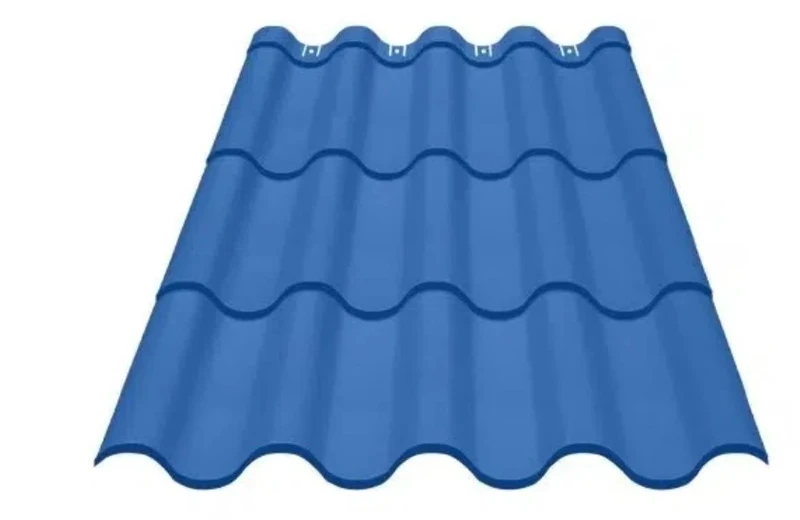 Металочерепиця GOOD ROOF Classic Roof 350/15,матполіестер 0,43мм  2-х Україна Zn 100 RAL 5005 Синій