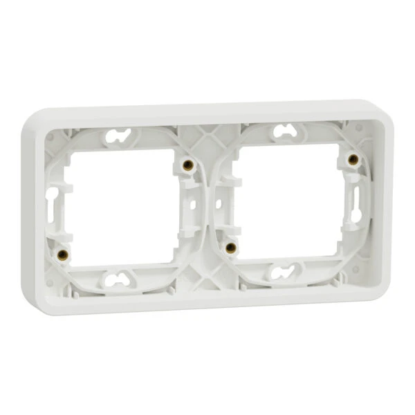 Рамка Schneider Electric 2-х кратная IP55 "MUREVA S" белая (C2) 