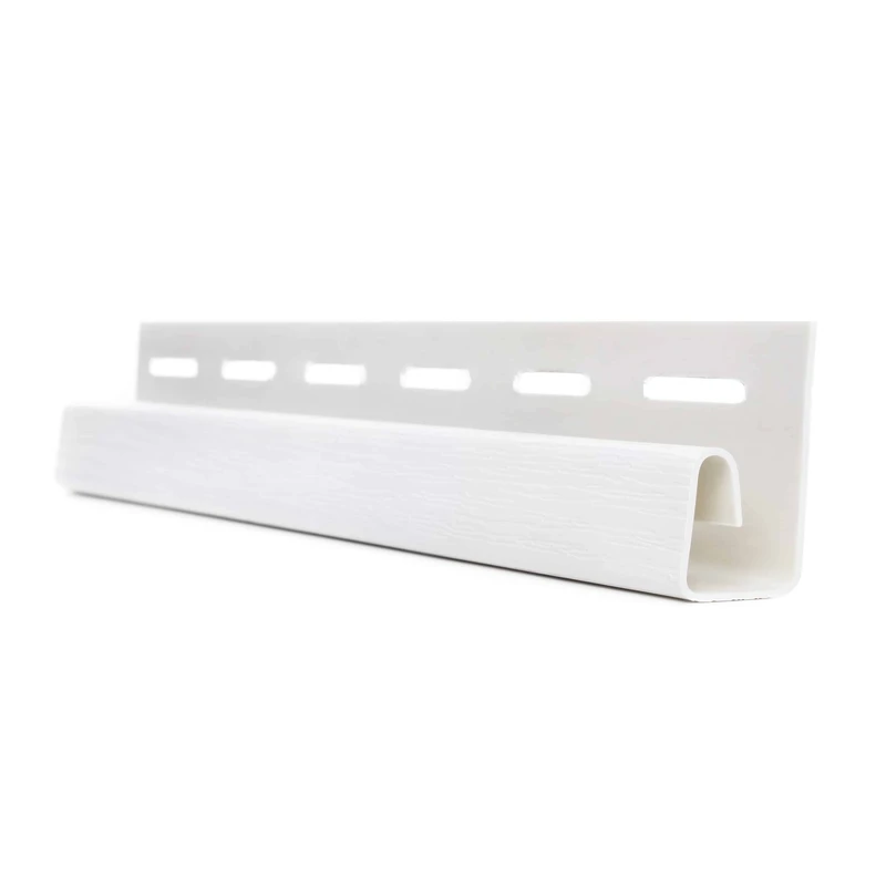 J-профиль RainWay L-3000 мм RAL 9003 Белый